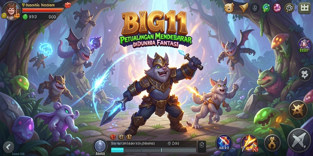 Tangkapan layar dari gameplay <strong>BIG11</strong> yang penuh aksi dan petualangan.