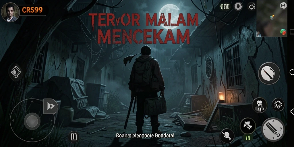 Gameplay menegangkan di CRS99 yang menghadirkan suasana Horror yang kental.