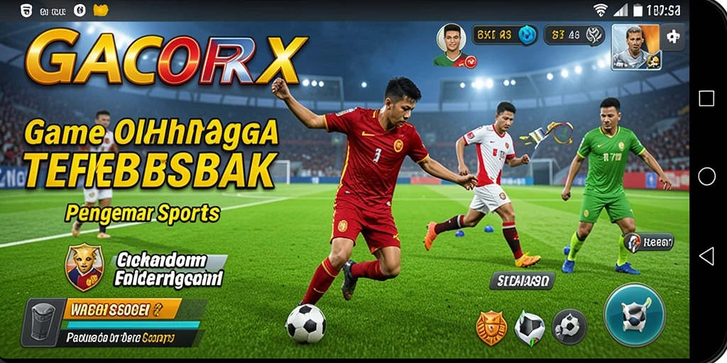 Tampilan gameplay GACORX yang mendebarkan dan mengesankan.