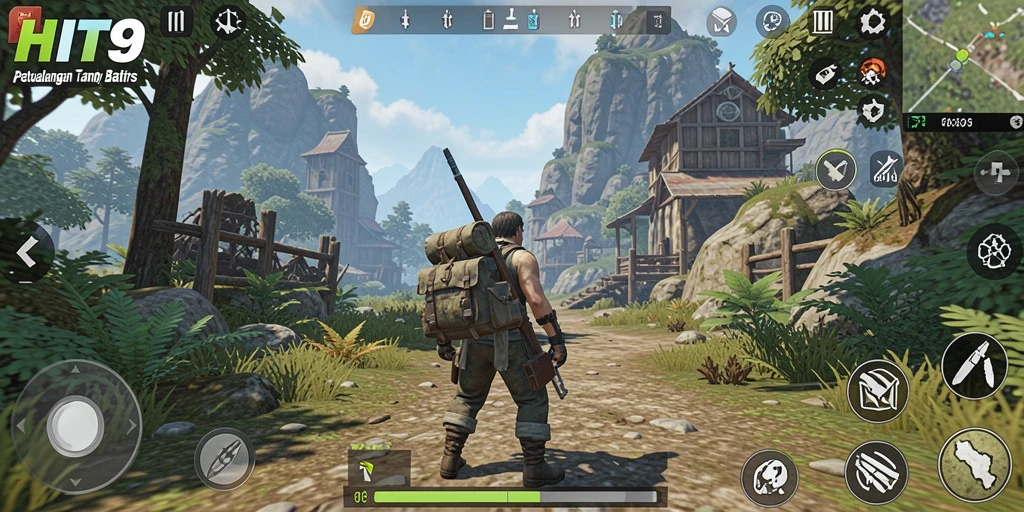 Tampilan gameplay Open World yang imersif dan menakjubkan.