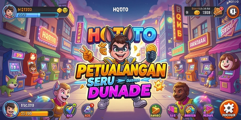 Tampilan gameplay seru dan menantang di HQTOTO.
