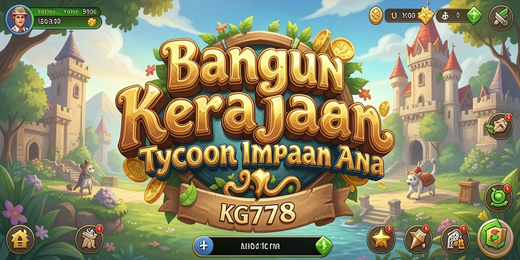 Tampilan gameplay KG778 yang seru dan menantang untuk membangun bisnis.