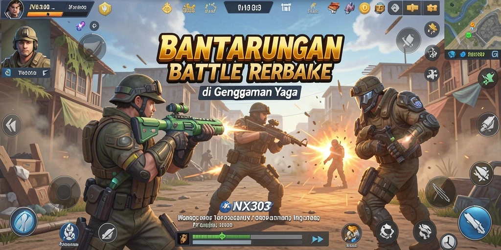 Gameplay seru di NX303 dengan berbagai taktik dan strategi di medan perang.