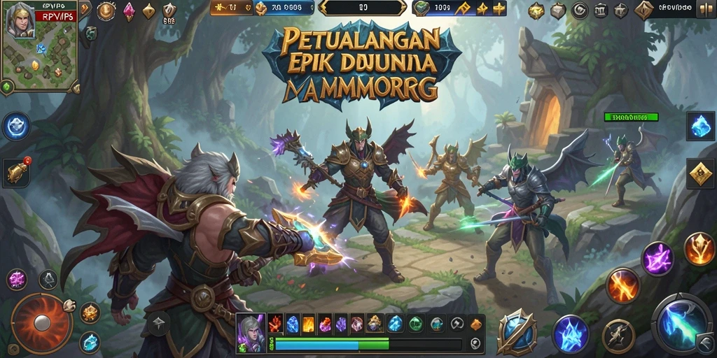 Tampilan gameplay RPVIP6 yang seru dan menantang.