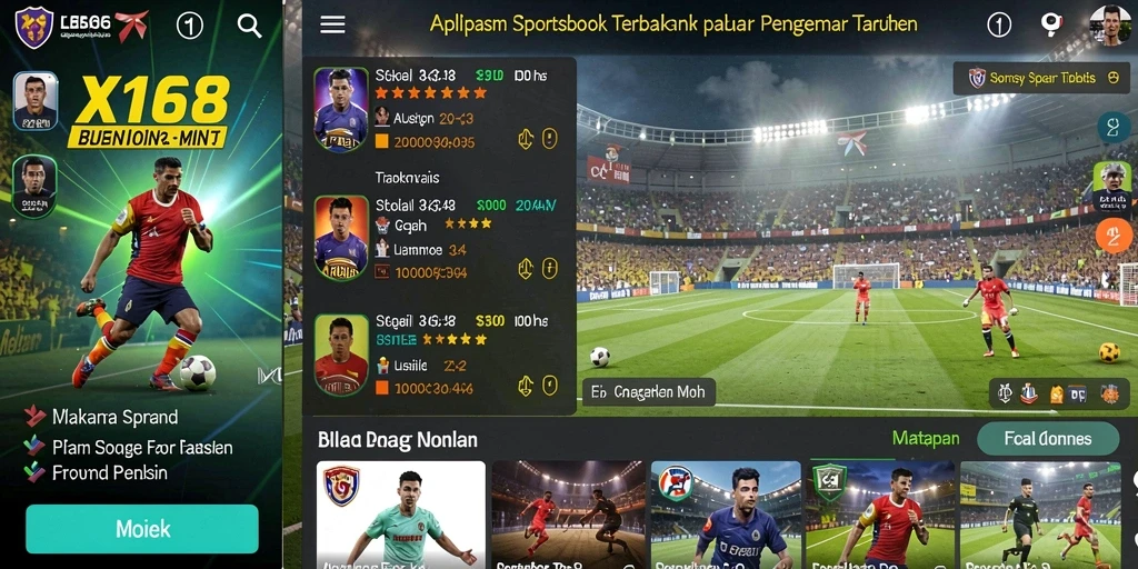 Tampilan menarik dari gameplay taruhan X168 saat pertandingan berlangsung.